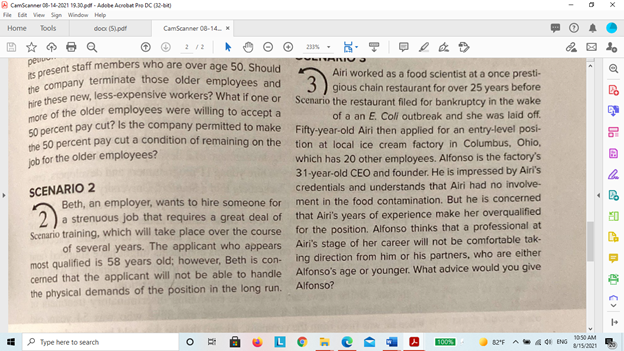 the material you have read so far, your experience and your opinion