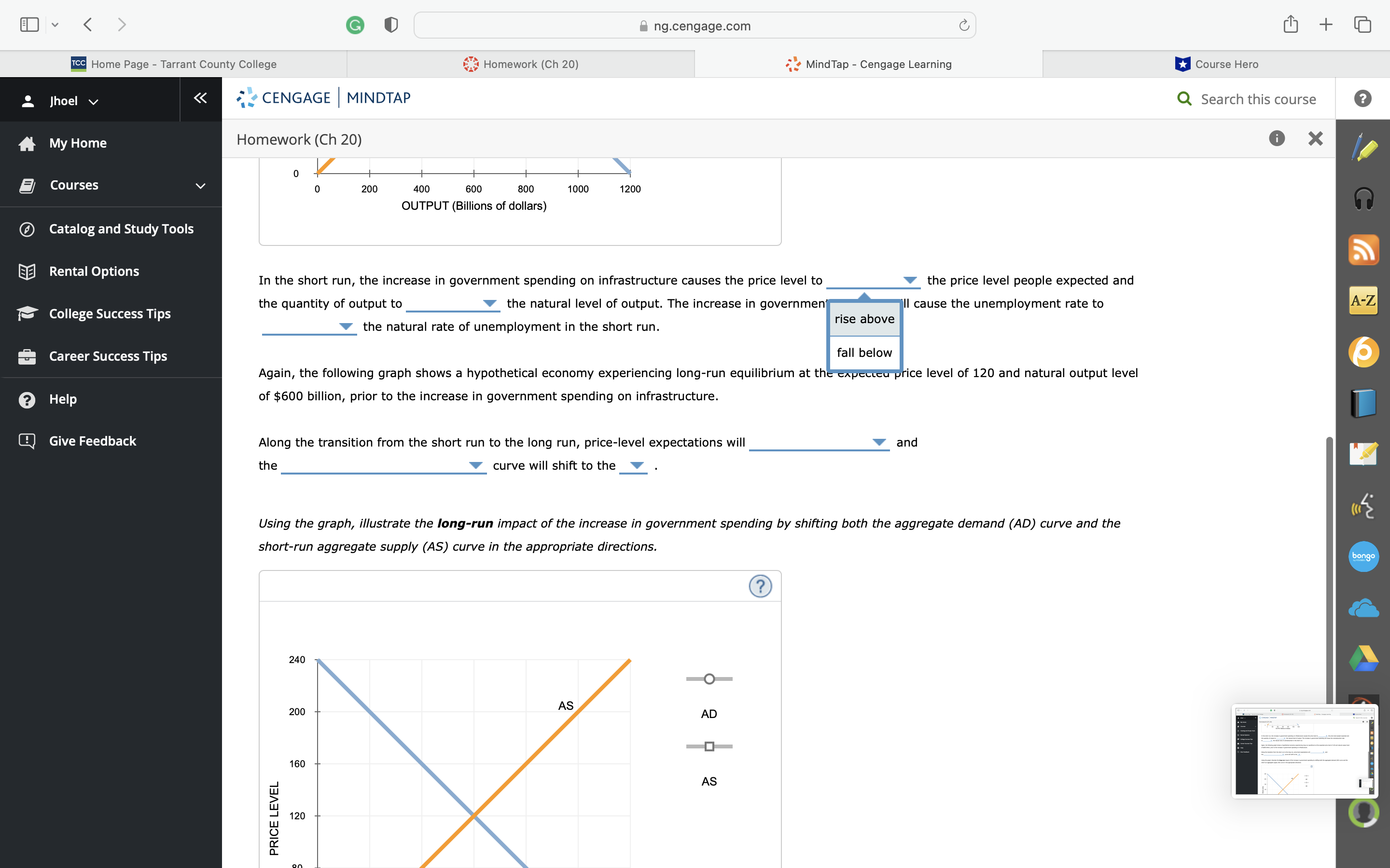 Homework (Ch 20) MindTap - Cengage Learning Course Hero Jhoel v K