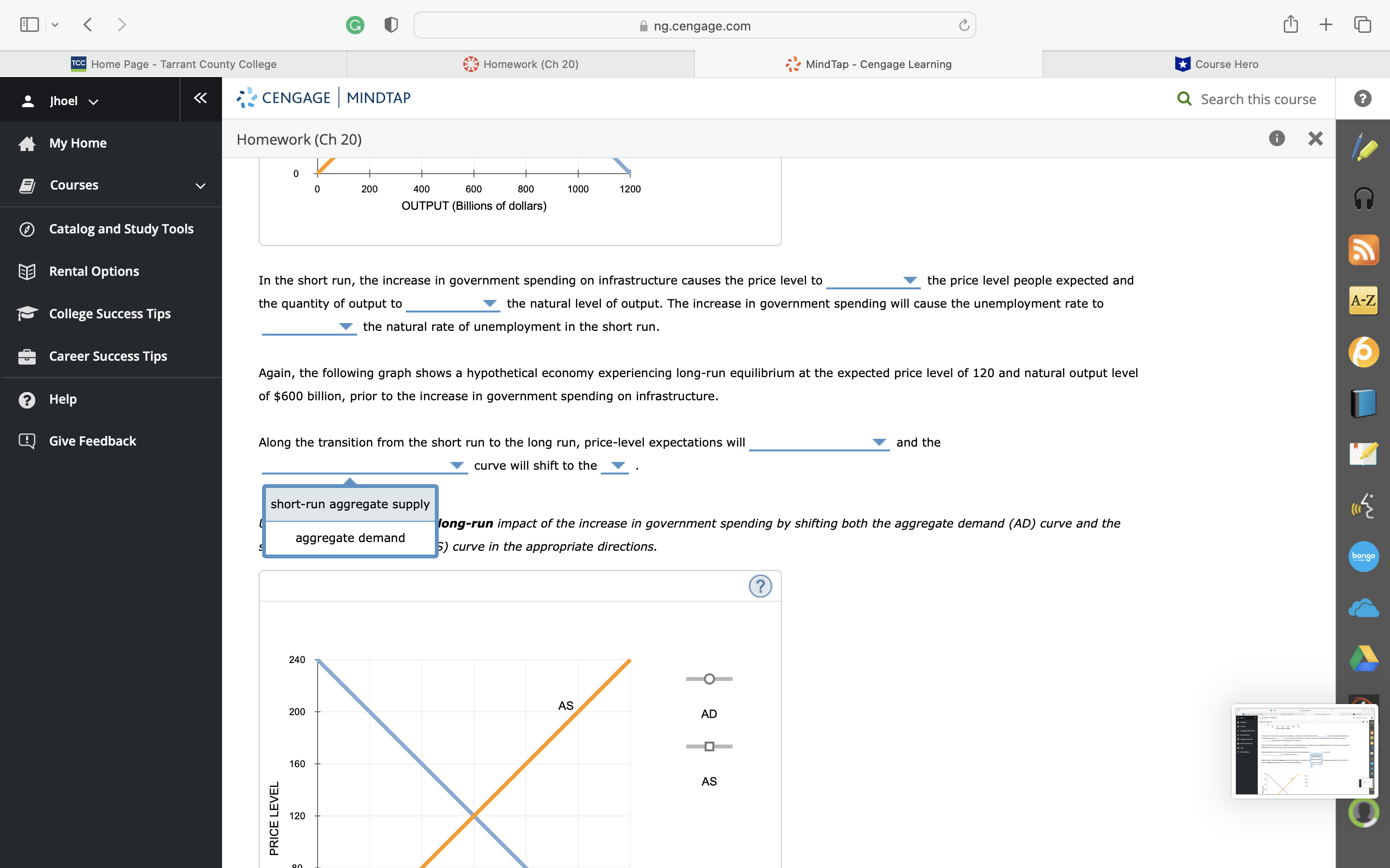 20) Mind Tap - Cengage Learning Course Hero Jhoel v K m