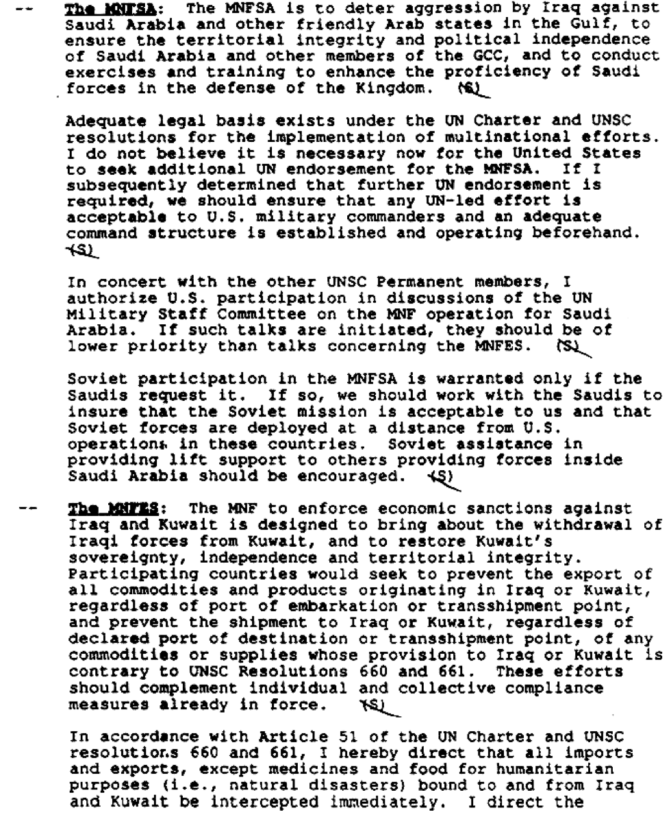 On Thursday, August 2, 1990 the government of Iraq, without provocation or