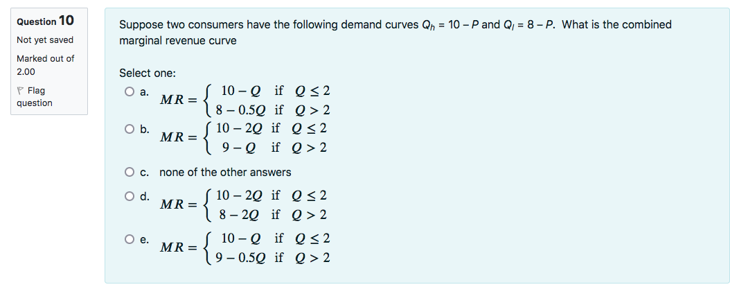 would be firm 2's best response to firm 1's price p. in