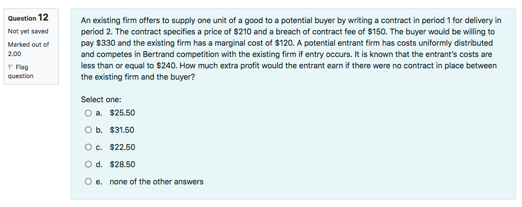 question 1': (WW P1 Firm 2's Price Select one: 0 3- P2