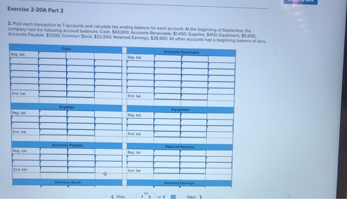 balance (LO2-4, 2-5, 2-6) (The following information applies to the questions displayed
