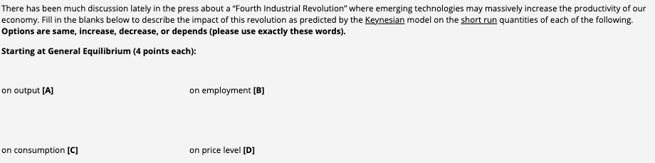 assuming the productivity shock was specifically a shock to future MPK Explain