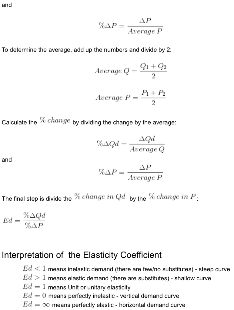 $1.60 T0 112 Unitary elasticity from $1 .40 to $1.00 $1.40 80