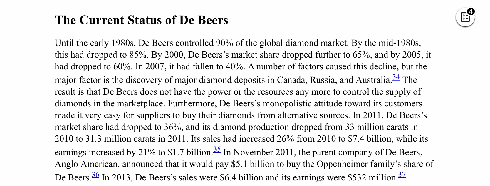 shows \"true longterm commitment\" is a diamond. Before this campaign, a number