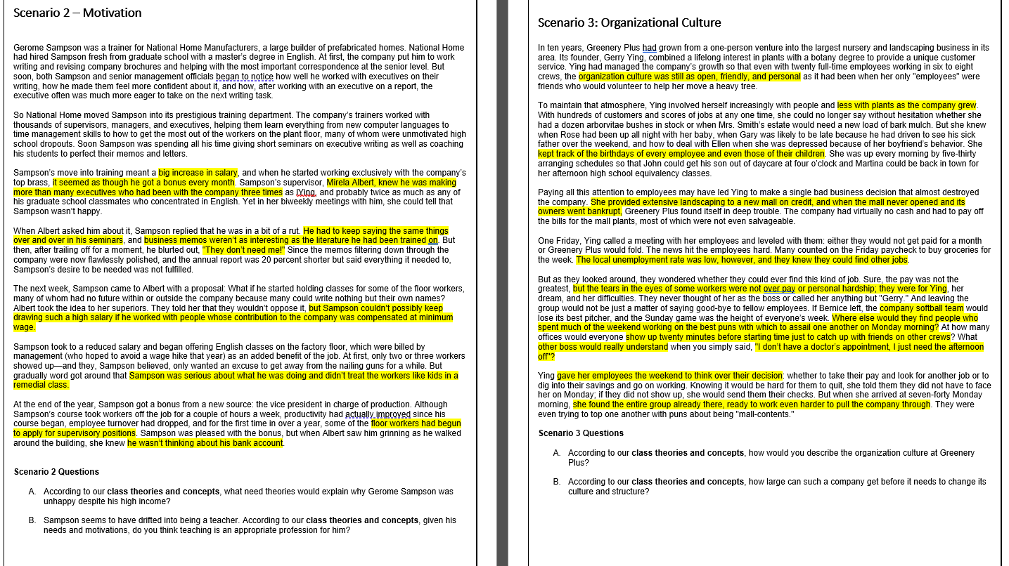 Case Value: 30% of overall grade Case Report Due Date: April 7