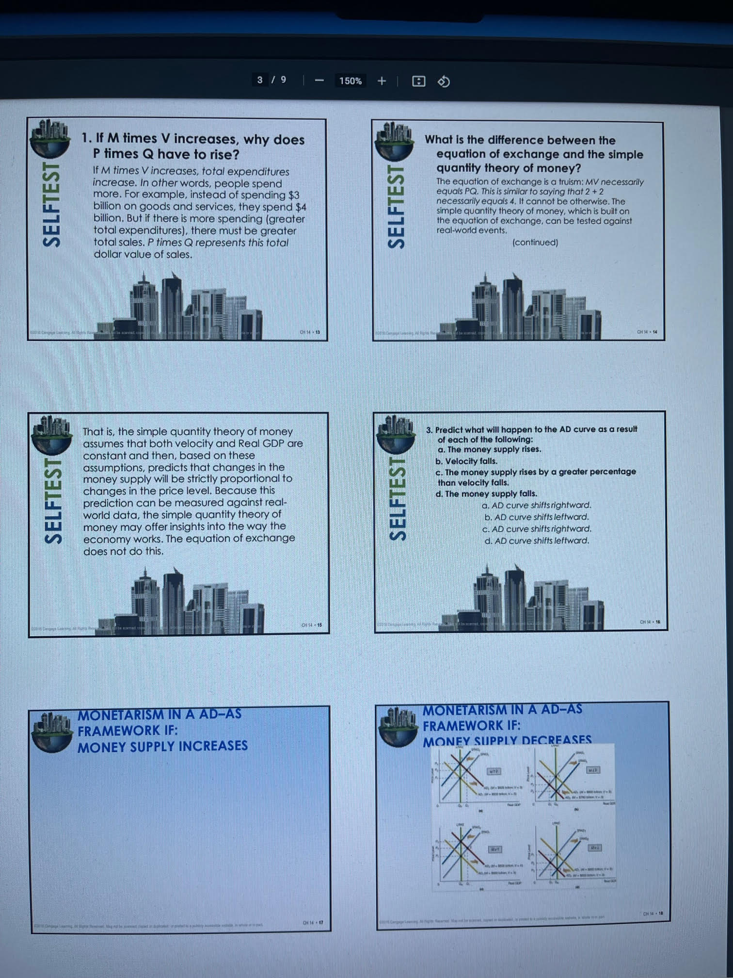 increase in velocity__________________________________________________________________________________________ B. A decrease in velocity___________________________________________________________________________________________ C. An increase in