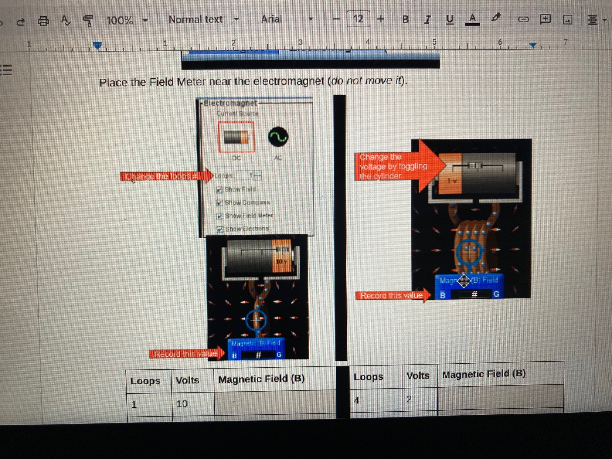Criteria for Success: Answer all the gray questions Magnets and Electromagnets (2.07.01)