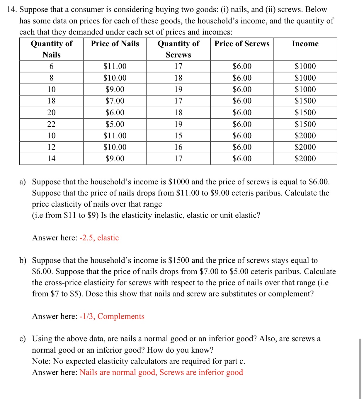 Hi, can anyone help me solve this questions with step-by-step. 14. Suppose