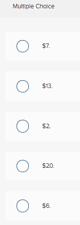 (Equilibrium Producer Price Price) Refer re the provided table. The surplus for