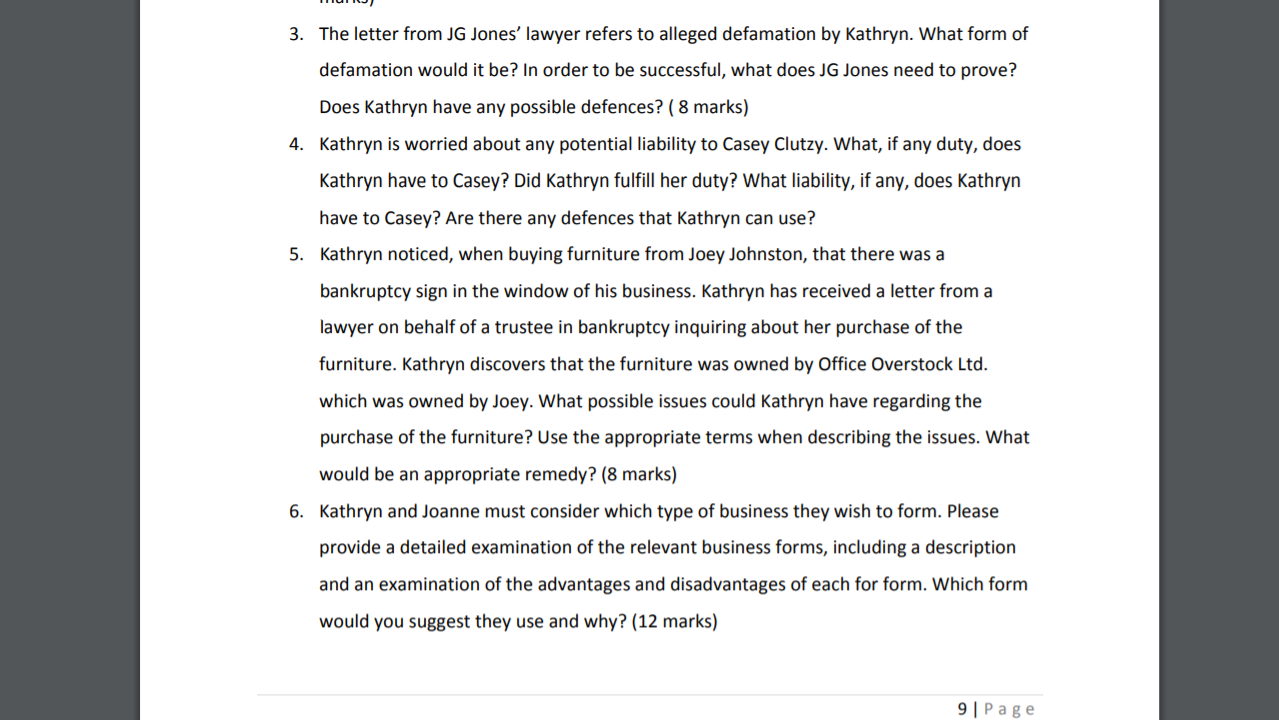 Answer the Question number 5 from the image provided.This is the whole