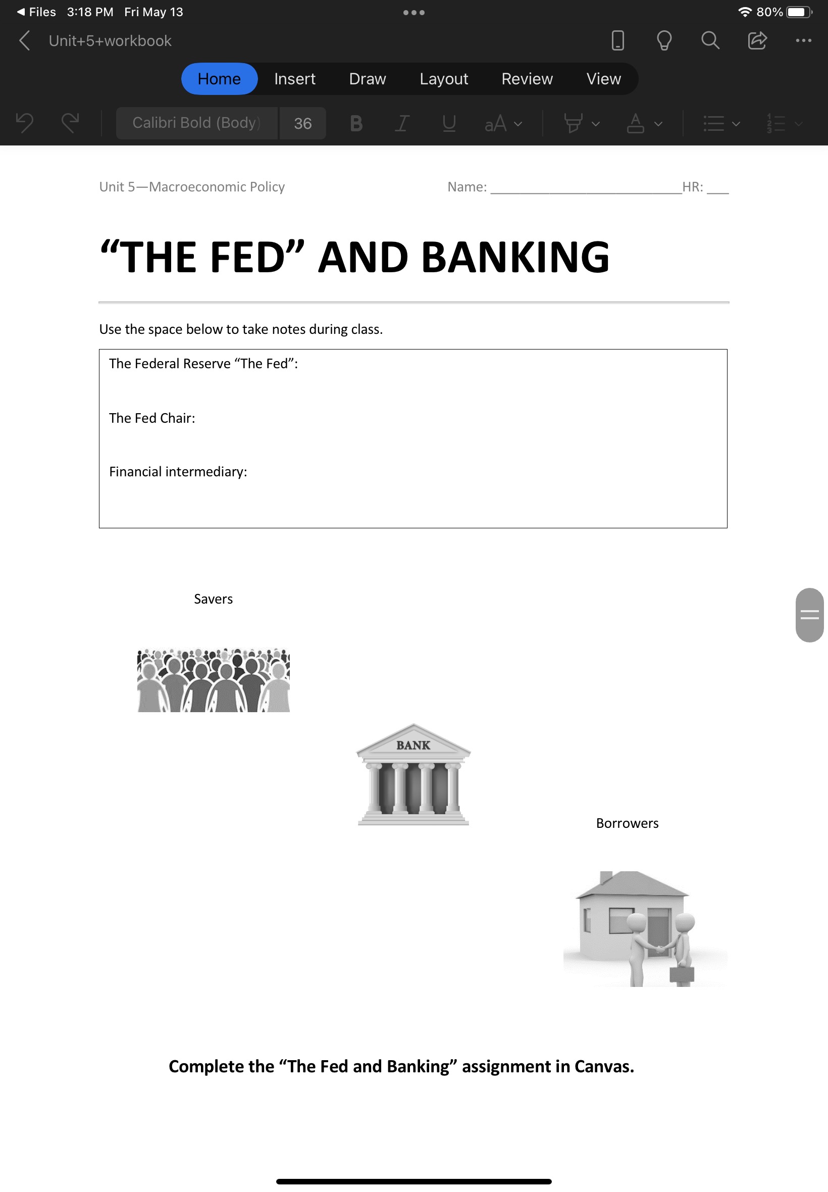 View Unit SMacroeconomic Policy Name: HR: POLICY BASICS Use the space below