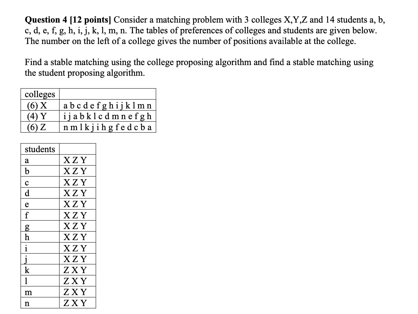 Could you please provide step by step solution? (Intermediate Microeconomics) Question 4