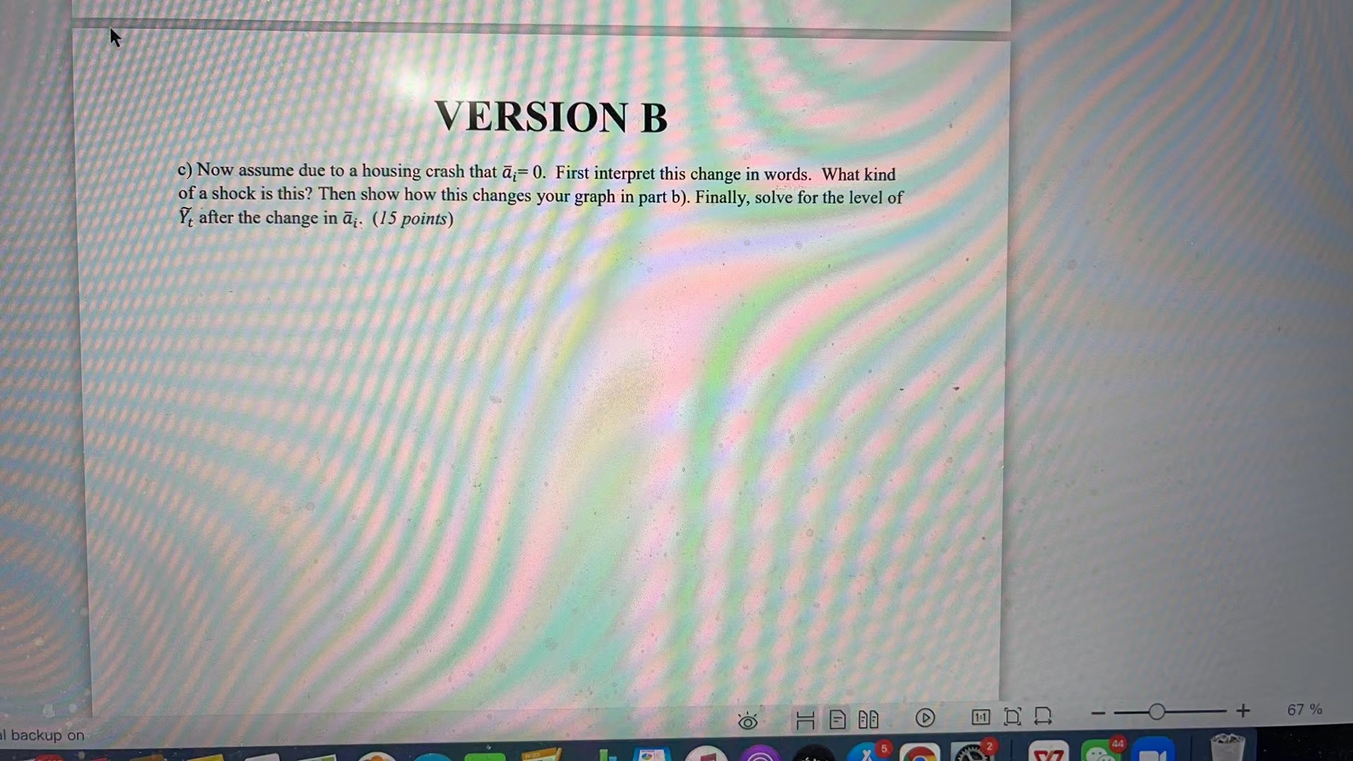short run model of Chapters 1 1 and 12. The national income