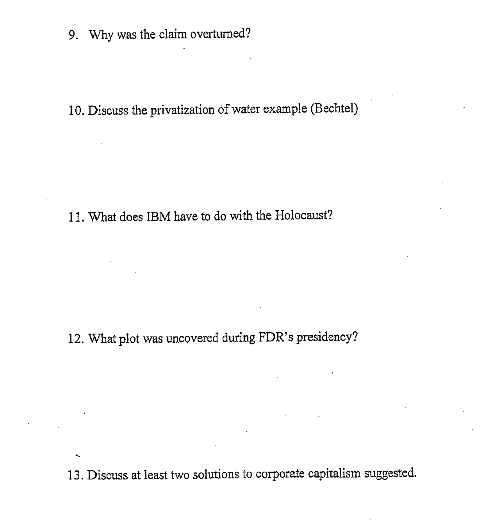 a legal person? 3. What kind of person is a corporation? Give