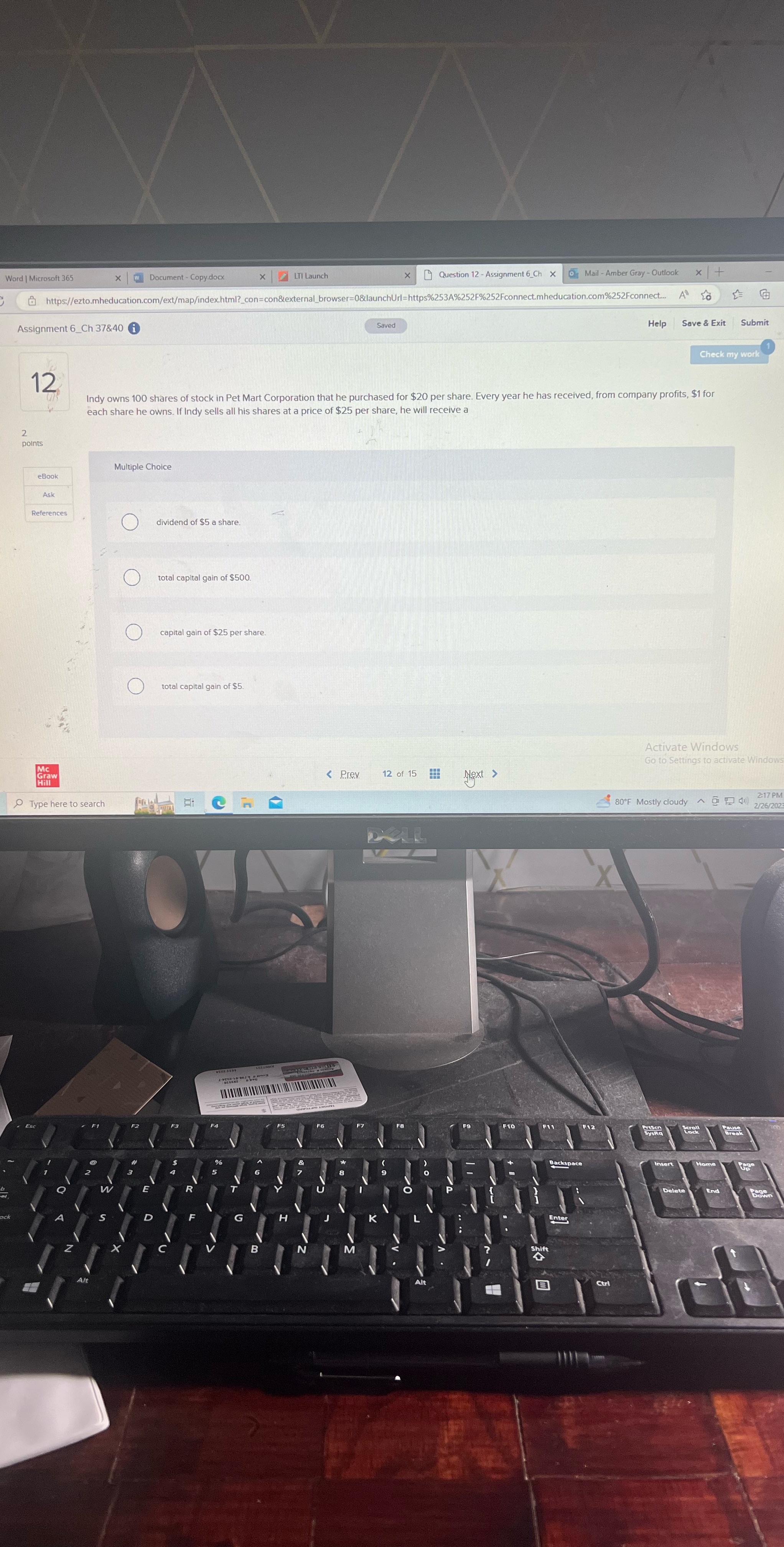 Word | Microsoft 365 x w Document - Copy.docx x |LTI