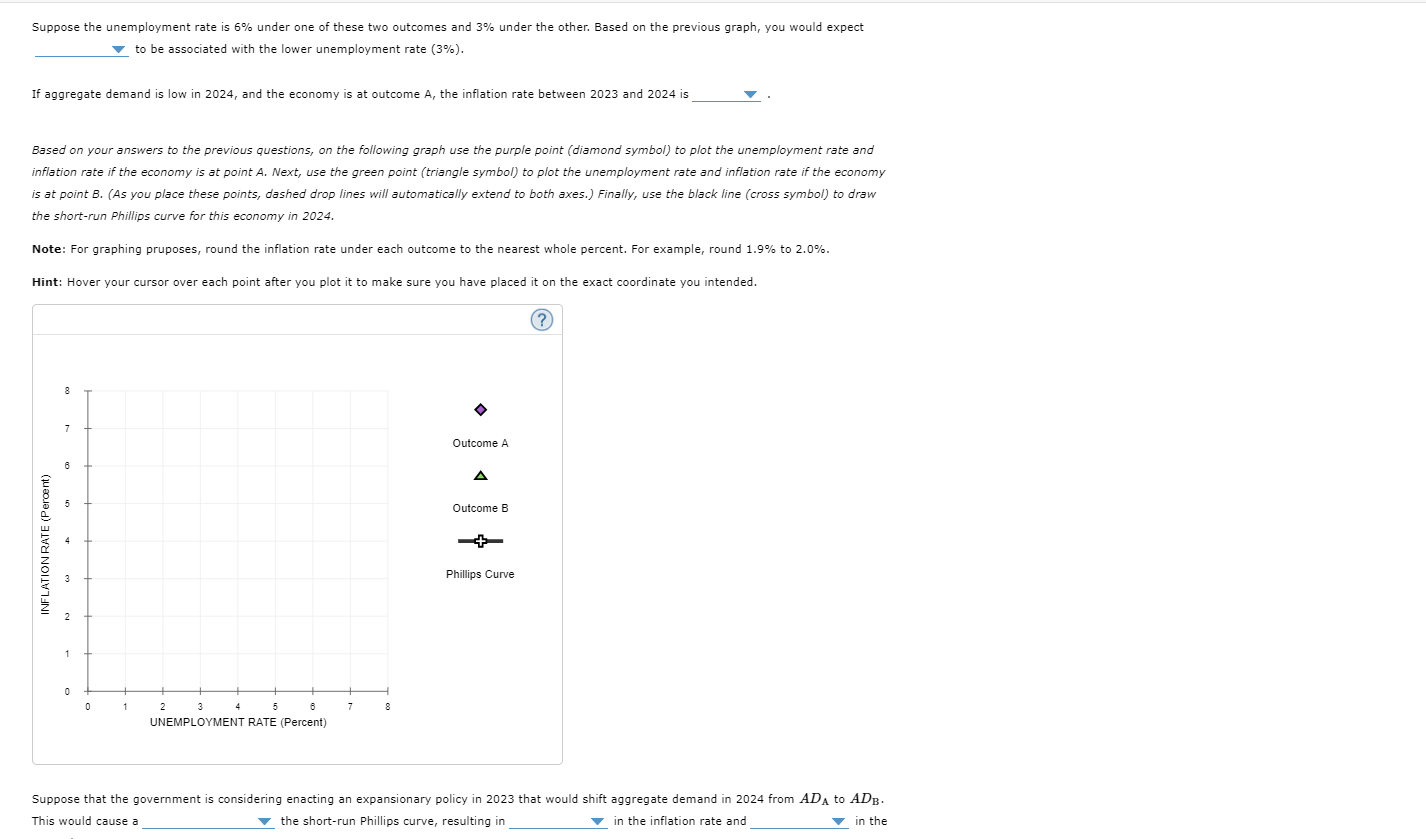 aggregate supply in the fictional country of Drooble are represented by the