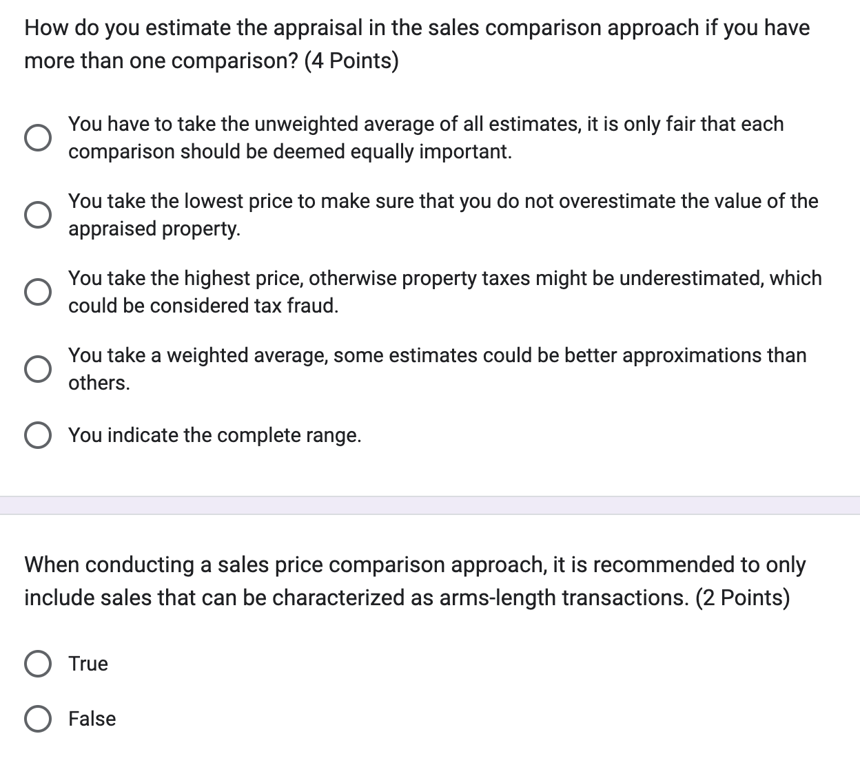 (2 Points) Which of the following is not a necessary step in
