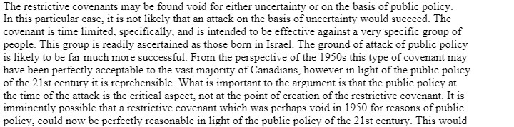 The restrictive covenants may be found void for either uncertainty or