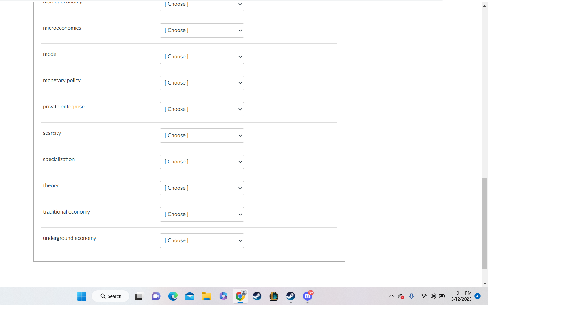  [ Choose microeconomics [ Choose ] model [ Choose ] monetary