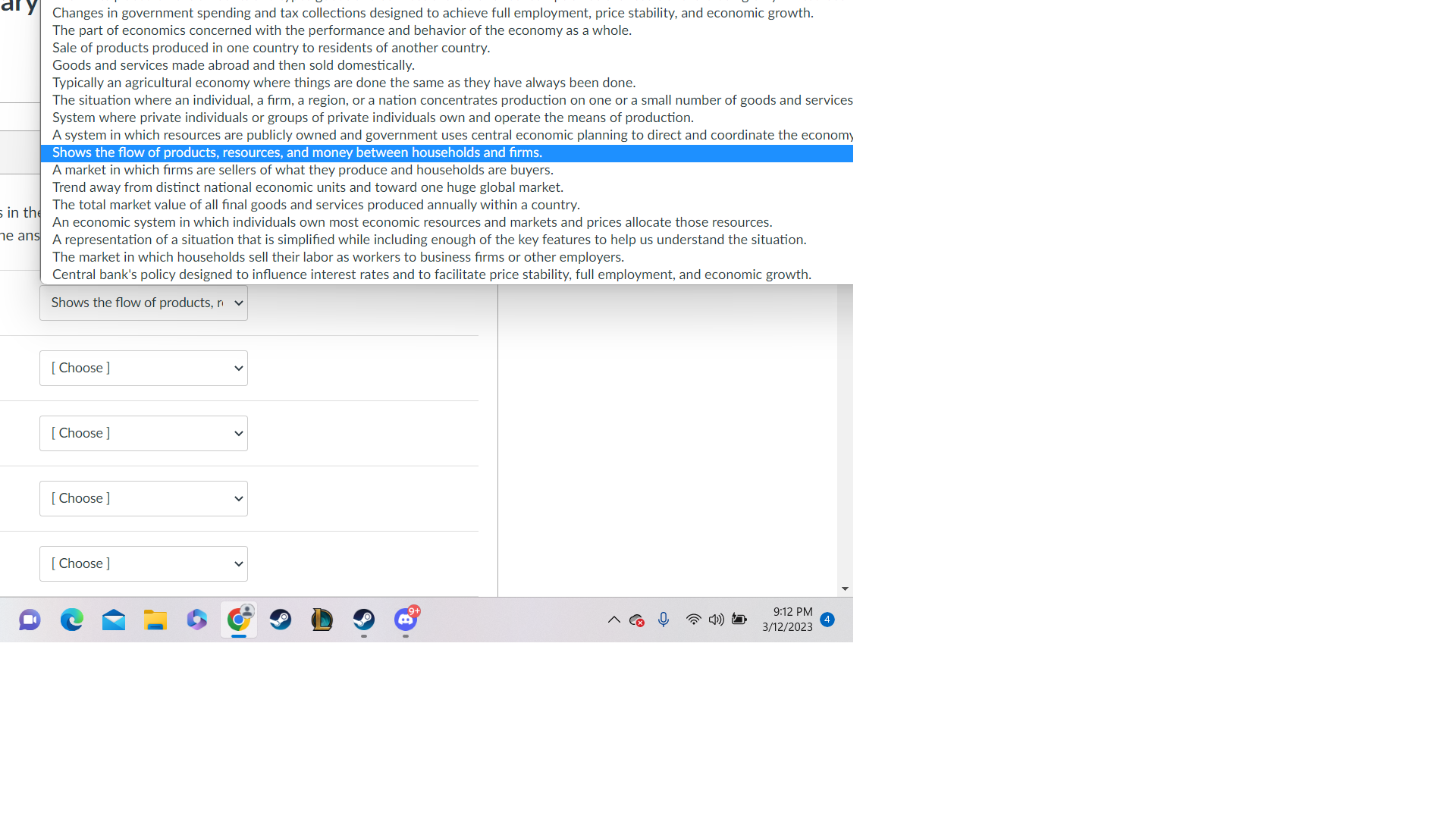 Choose ] underground economy [ Choose ] Q Search LOCOFOCODO 9:11 PM