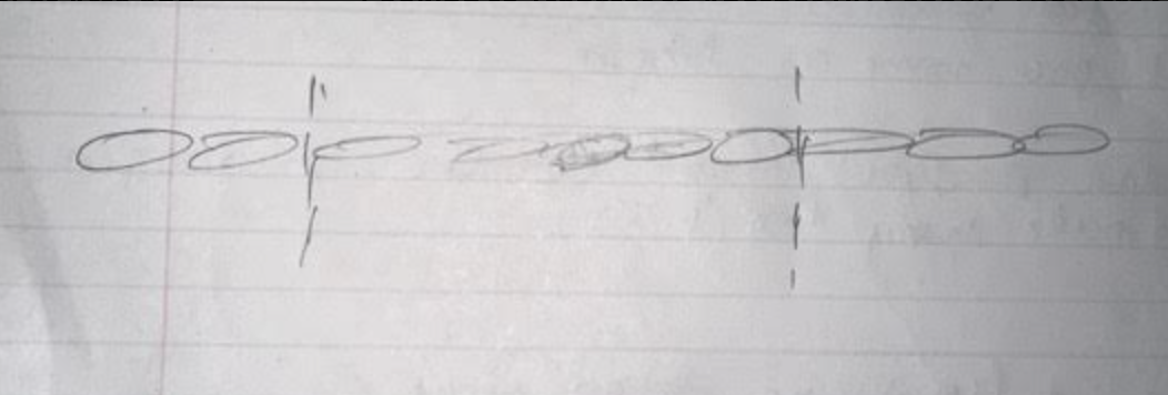 The diffraction pattern shown in the figure is produced by passing laser