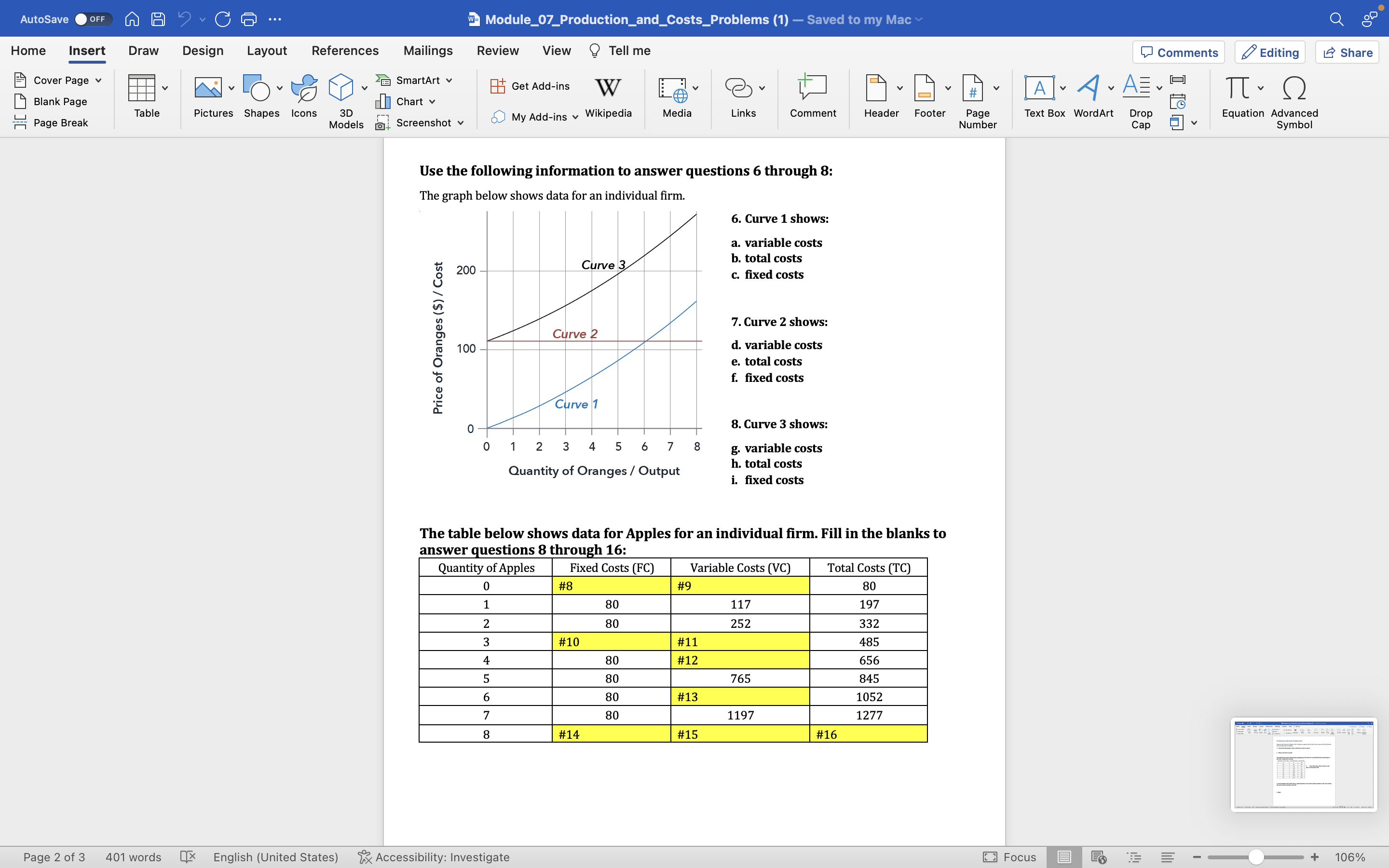 to my Mac Home Insert Draw Design Layout References Mailings Review View