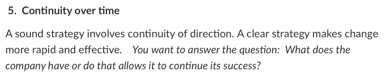 in advance. Analyze the current genetic strategy for Sketchers using the Five