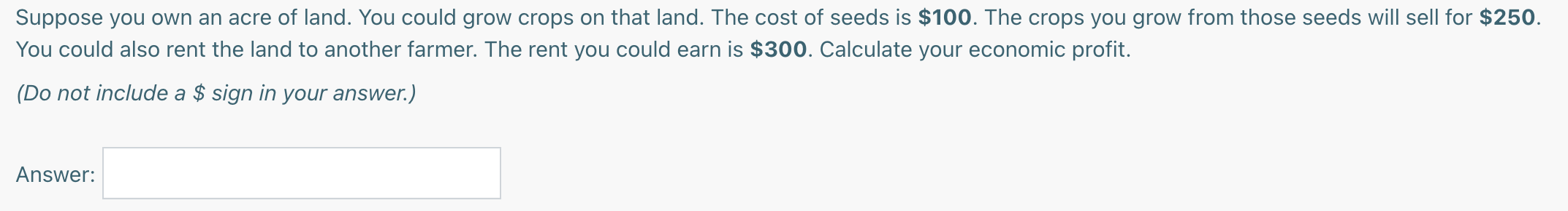 places if necessary.) Suppose that a firm has a production function given