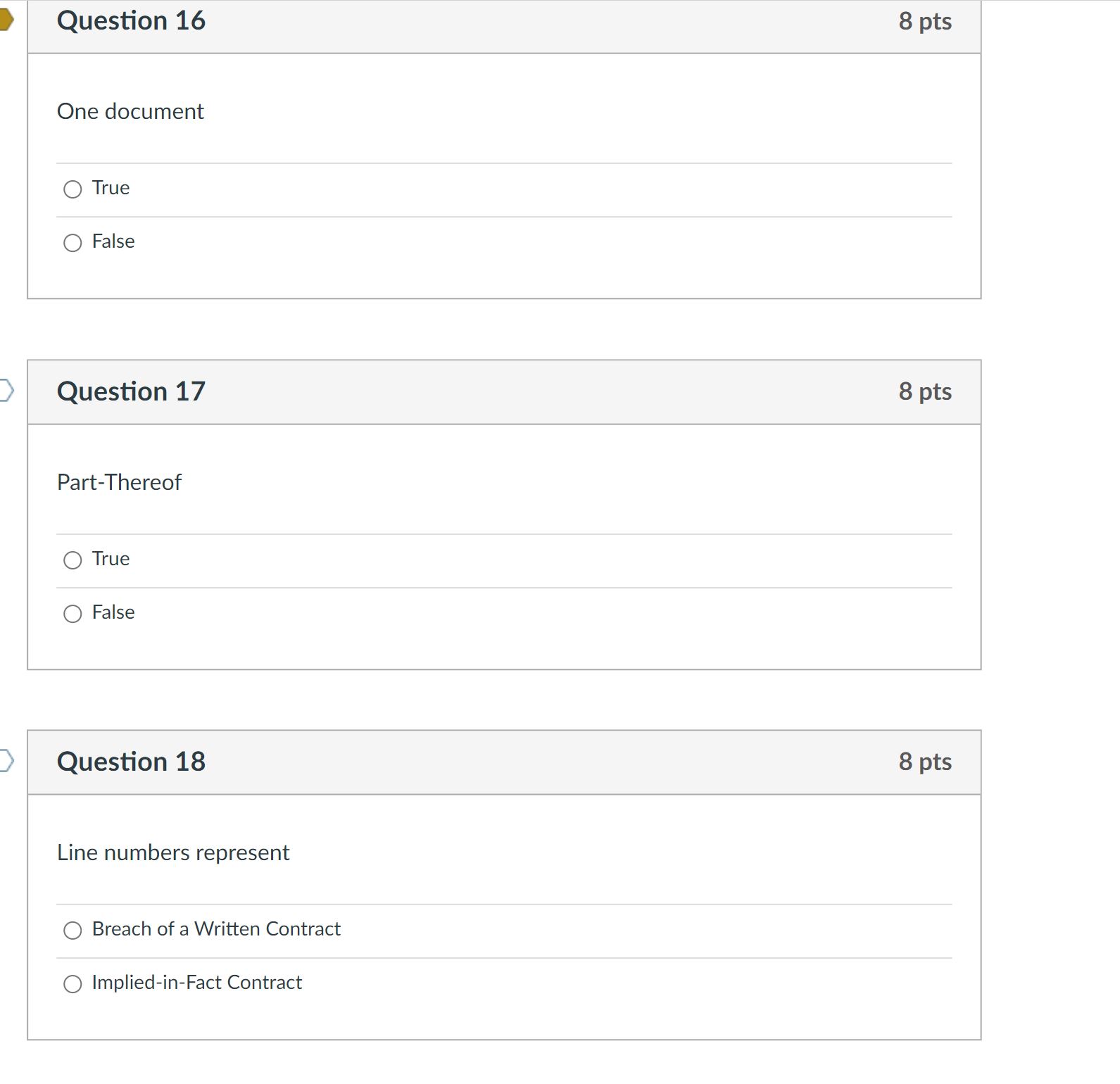 show up and perform as agreed. When they are ordered to pay