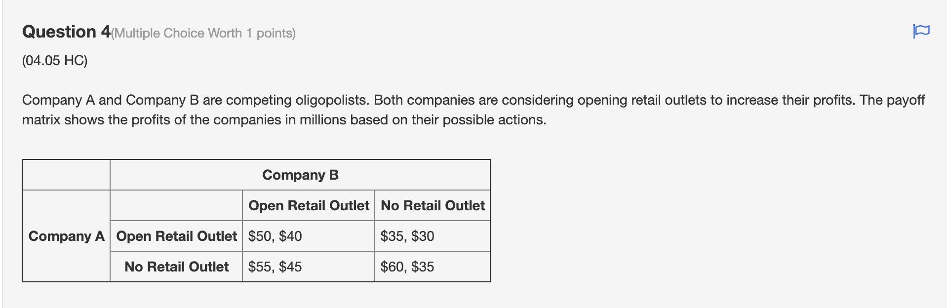 3(Multiple Choice Worth 1 points) (02.07 MG) Use the graph to answer