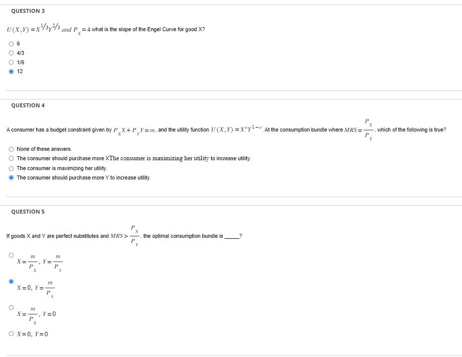 8 QUESTION 33 U(X. Y)=X+3Y 2X+3Y=80 What is the slope of the