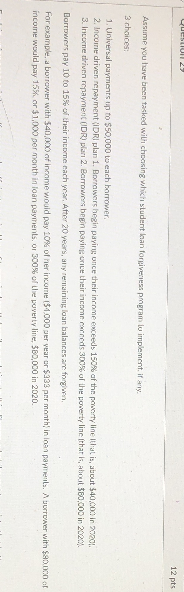 Explain, using Economic terms (for example efficient marginal benefit marginal cost) describe