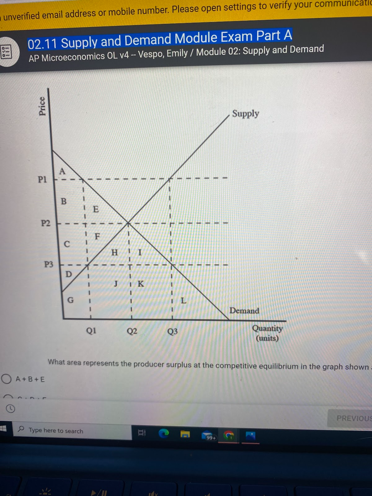 unverified email address or mobile number. Please open settings to verify your