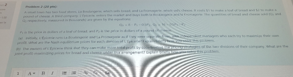 please help me to solve this 0 2 Problem 2 (20 pts):