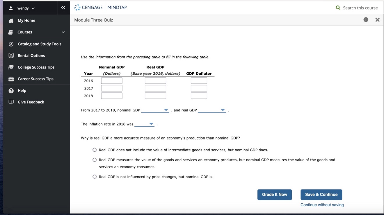wendy v My Home Courses Catalog and Study Tools Rental Options College