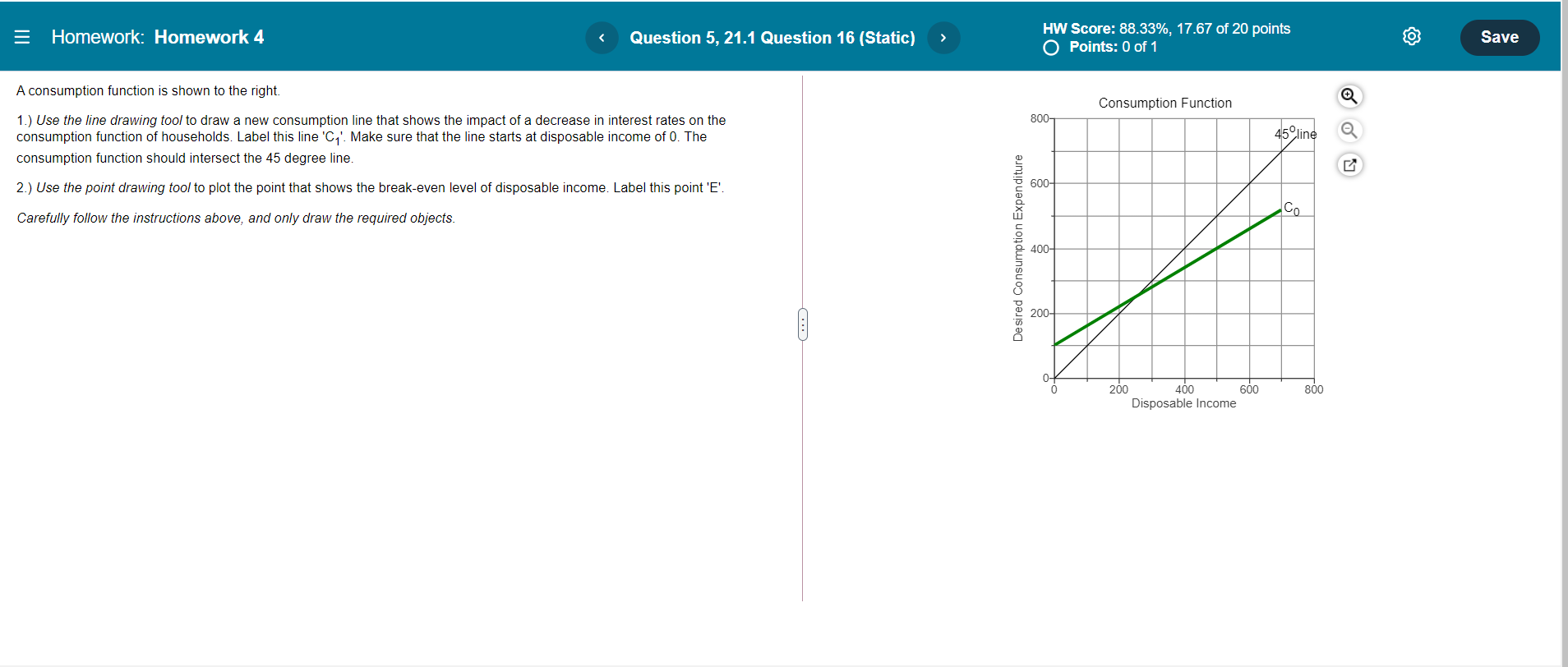  E Homework: Homework 4 Question 5, 21.1 Question 16 (Static) HW