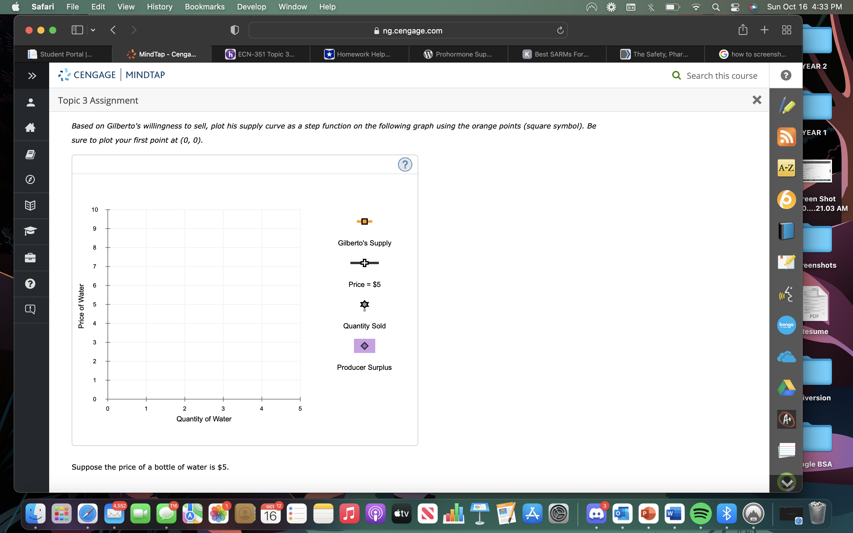16 4:33 PM ng.cengage.com C + Student Portal |... Mind Tap -