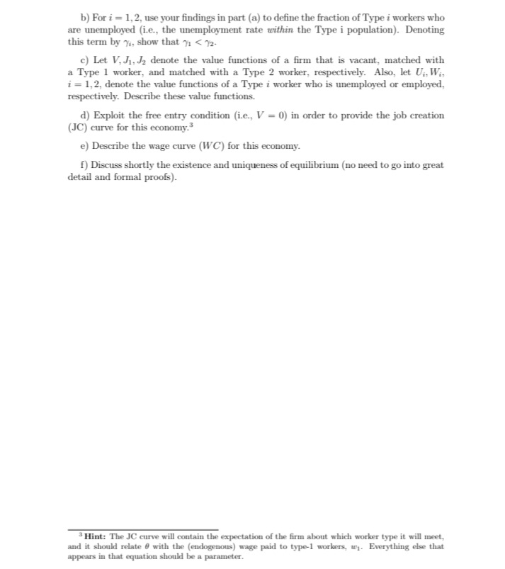 3 (20 points) Consider the standard growth model in discrete time. There