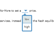 two firms, Tying-the-Knot and Bridezilla-No-More, offer high-class wedding planning services. The following