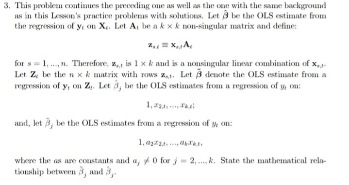 Kindly assist 3. This problem continues the preceding one as well