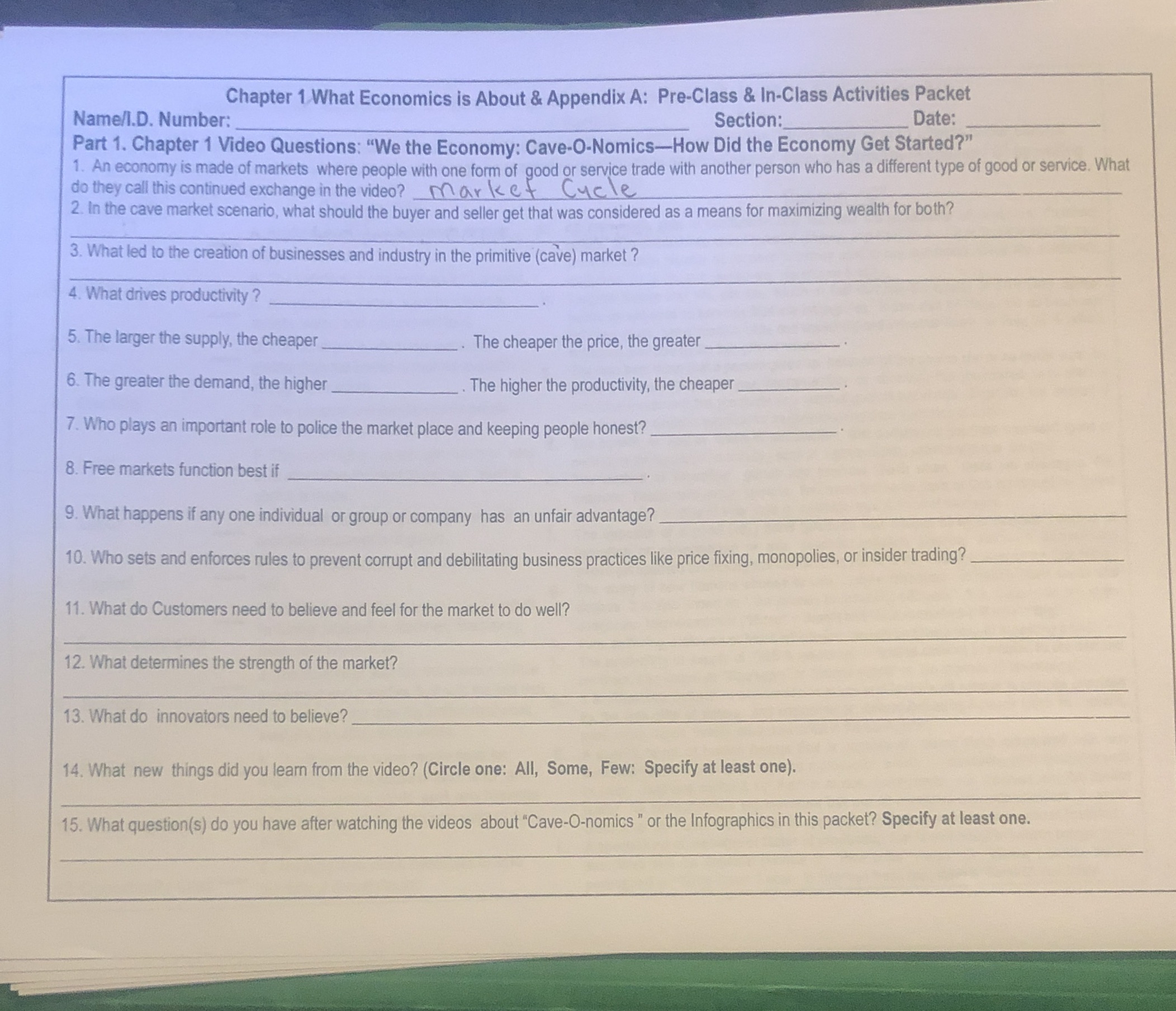 If you can help with me with all the questions. Please &