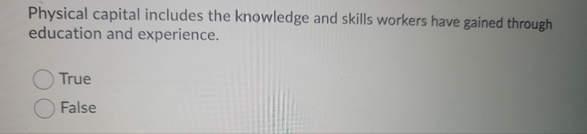 the statements as true or false. True False Answer Bank Marginal utility