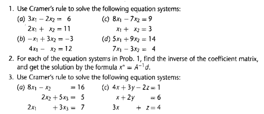 please help with only (a) from q1 and (c) from q3 .