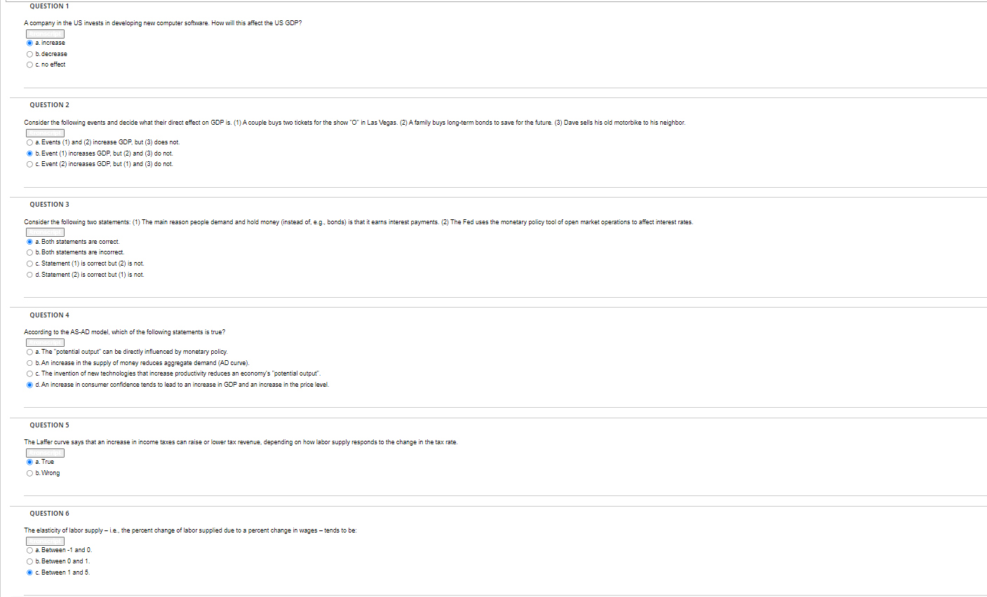 QUESTION 1 A company in the US invests in developing new