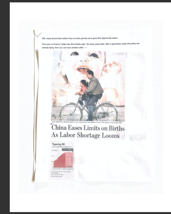 Labor Market Shortage Looms" (November 16, 2013) explain and demonstrate in a