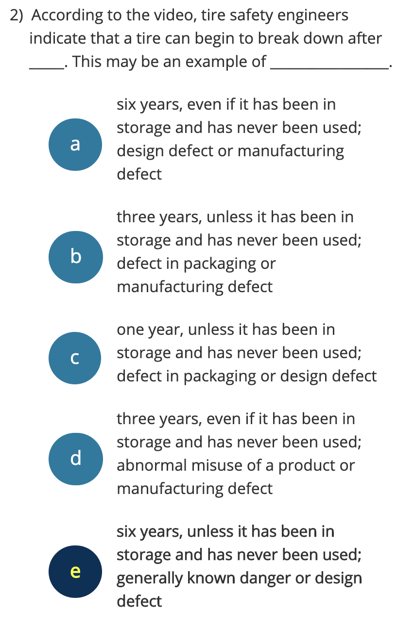 in the video, which of the following is a correct statement regarding