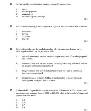 force prices to fall C means that there are shortages of some