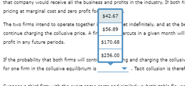 operate in a duopoly (two-firm oligopoly). The daily marginal cost (MC) of